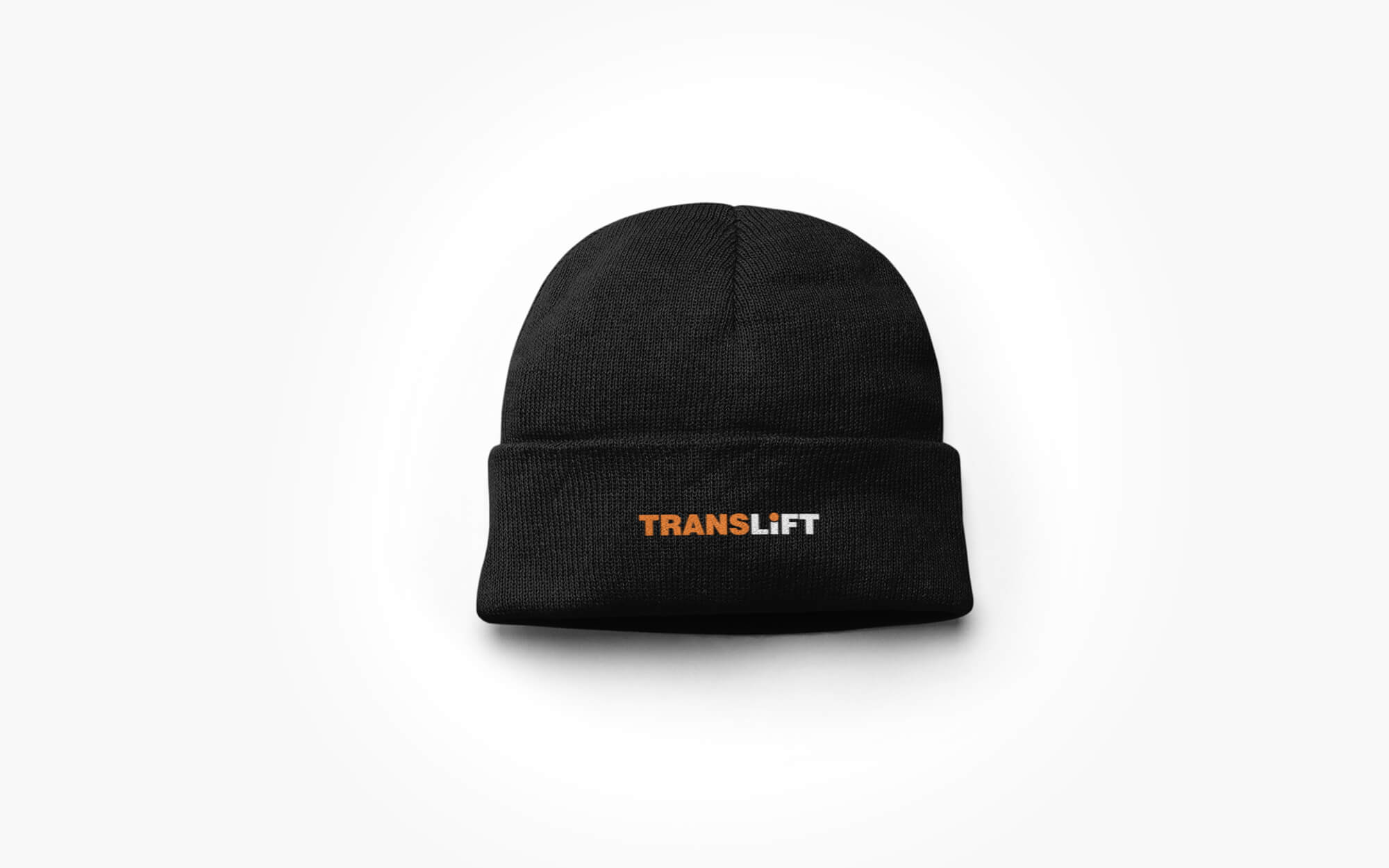 branded beanie hat