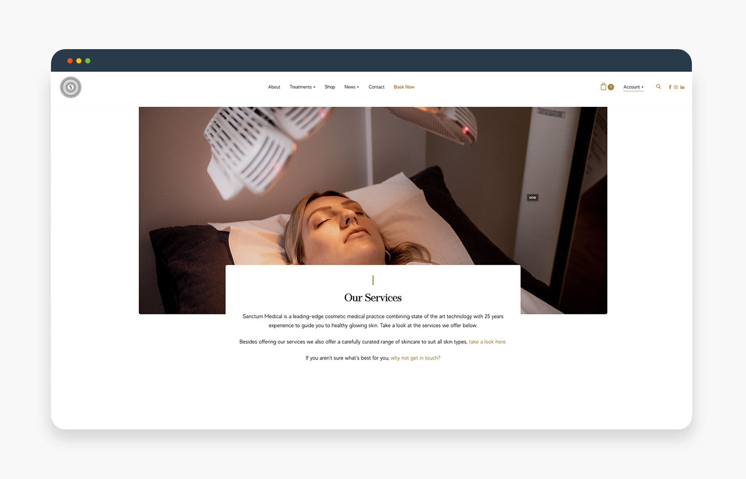 A woman receiving a spa treatment in a calm and soothing atmosphere.