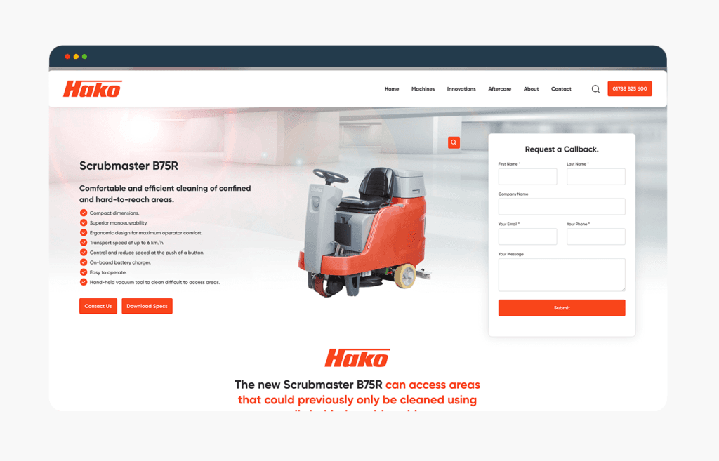 Hako Product Page
